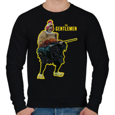 PRINTFASHION The Gentlemen - Chicken - Férfi pulóver - Fekete