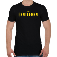 PRINTFASHION The Gentlemen - Férfi póló - Fekete