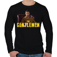 PRINTFASHION The Gentlemen - Úriemberek - Férfi hosszú ujjú póló - Fekete férfi póló