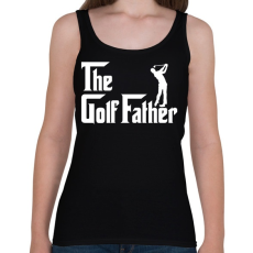 PRINTFASHION The golf fater - Női atléta - Fekete