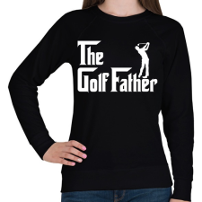 PRINTFASHION The golf fater - Női pulóver - Fekete női pulóver, kardigán