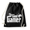 PRINTFASHION The Good Gamer - Sportzsák, Tornazsák - Fekete