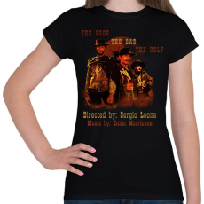 PRINTFASHION the good,the bad,the ugly 2 - Női póló - Fekete