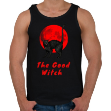 PRINTFASHION the good witch - Férfi atléta - Fekete atléta, trikó