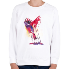 PRINTFASHION The great emerge - Gyerek pulóver - Fehér gyerek pulóver, kardigán