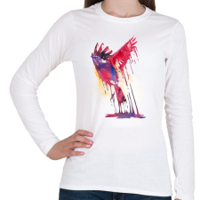 PRINTFASHION The great emerge - Női hosszú ujjú póló - Fehér női póló