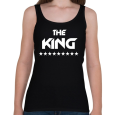 PRINTFASHION The King - Női atléta - Fekete