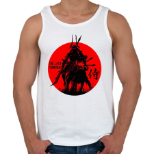 PRINTFASHION The Last Samurai - Férfi atléta - Fehér atléta, trikó