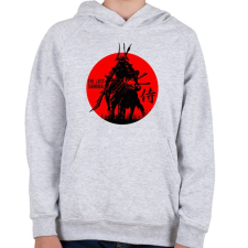 PRINTFASHION The Last Samurai - Gyerek kapucnis pulóver - Sport szürke gyerek pulóver, kardigán