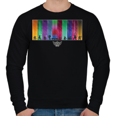 PRINTFASHION The Legend of Zelda - Férfi pulóver - Fekete