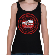 PRINTFASHION the legendary ikarus bus made in hungary - Női atléta - Fekete női trikó