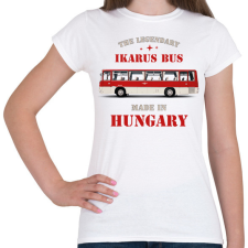 PRINTFASHION The legendary Ikarus bus - Női póló - Fehér női póló