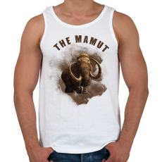 PRINTFASHION THE MAMUT - Férfi atléta - Fehér