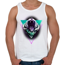 PRINTFASHION The master of the universe - Férfi atléta - Fehér atléta, trikó