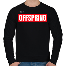 PRINTFASHION THE OFFSPRING 3 - Férfi pulóver - Fekete