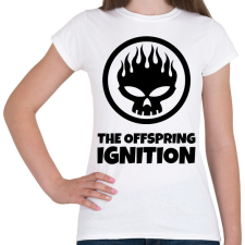 PRINTFASHION THE OFFSPRING IGNITION - Női póló - Fehér női póló