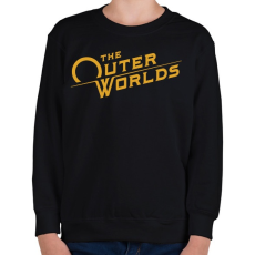 PRINTFASHION The Outer Worlds - Gyerek pulóver - Fekete