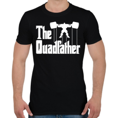 PRINTFASHION The quadfather - Férfi póló - Fekete