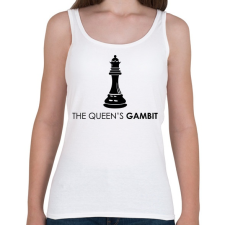 PRINTFASHION The Queen’s Gambit sorozat - Női atléta - Fehér női trikó