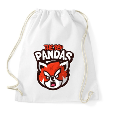 PRINTFASHION The Red Pandas - Sportzsák, Tornazsák - Fehér tornazsák