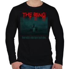 PRINTFASHION the ring - Férfi hosszú ujjú póló - Fekete férfi póló