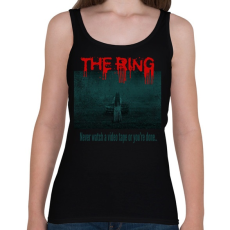 PRINTFASHION the ring - Női atléta - Fekete