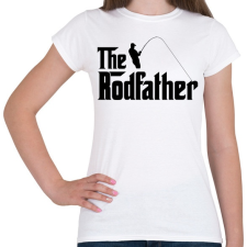 PRINTFASHION The Rodfather Fekete - Női póló - Fehér női póló