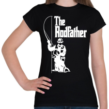 PRINTFASHION The Rodfather - Női póló - Fekete női póló