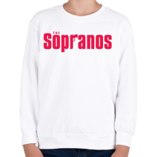PRINTFASHION The Sopranos Original - Gyerek pulóver - Fehér