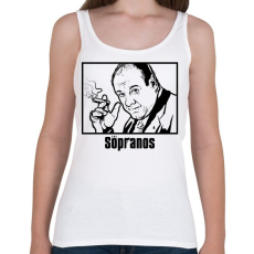 PRINTFASHION The Sopranos Tony - Női atléta - Fehér