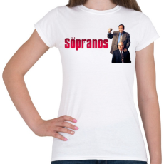 PRINTFASHION The sopranos - Tony - Női póló - Fehér