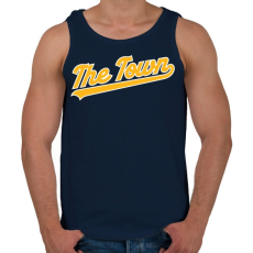 PRINTFASHION The town - Férfi atléta - Sötétkék