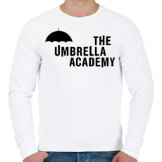 PRINTFASHION The umbrella academy - Férfi pulóver - Fehér