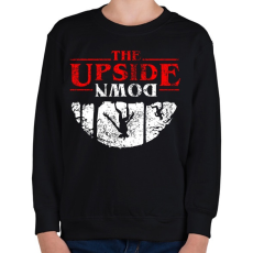 PRINTFASHION the upside down - Gyerek pulóver - Fekete