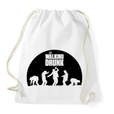 PRINTFASHION The Walking Drunk - Sportzsák, Tornazsák - Fehér tornazsák