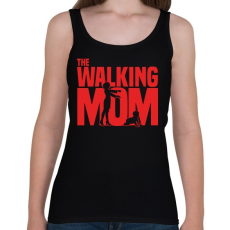 PRINTFASHION The Walking Mom - Női atléta - Fekete