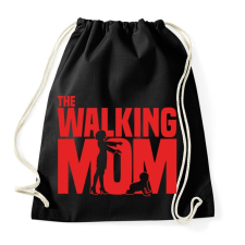 PRINTFASHION The Walking Mom - Sportzsák, Tornazsák - Fekete tornazsák