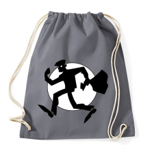 PRINTFASHION thief - Sportzsák, Tornazsák - Grafitszürke tornazsák