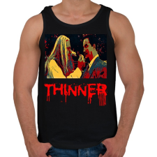 PRINTFASHION THINNER - Férfi atléta - Fekete atléta, trikó