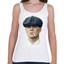 PRINTFASHION Thomas Shelby - Női atléta - Fehér női trikó