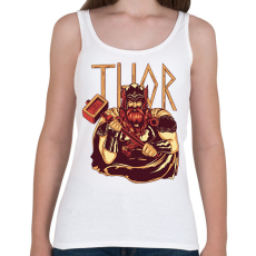 PRINTFASHION Thor - Női atléta - Fehér