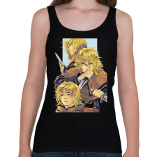 PRINTFASHION Thorfinn - Női atléta - Fekete női trikó