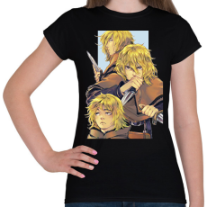 PRINTFASHION Thorfinn - Női póló - Fekete