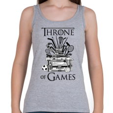 PRINTFASHION Throne of Games - Női atléta - Sport szürke