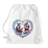 PRINTFASHION Tiéd a szívem... - Sportzsák, Tornazsák - Fehér