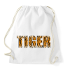 PRINTFASHION Tiger - Sportzsák, Tornazsák - Fehér