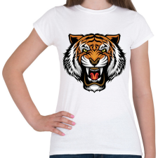 PRINTFASHION Tigris  - Női póló - Fehér női póló