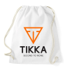 PRINTFASHION Tikka - Second to none - Sportzsák, Tornazsák - Fehér