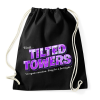 PRINTFASHION Tilted town - Sportzsák, Tornazsák - Fekete