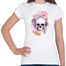 PRINTFASHION Time to bloom - Női póló - Fehér